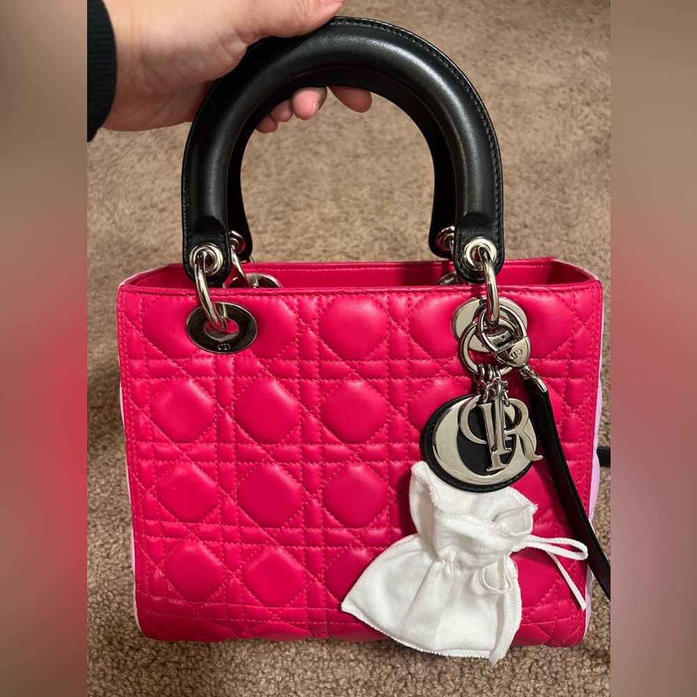 ‼️SOLD‼️ Lady Dior Multi Color Medium size